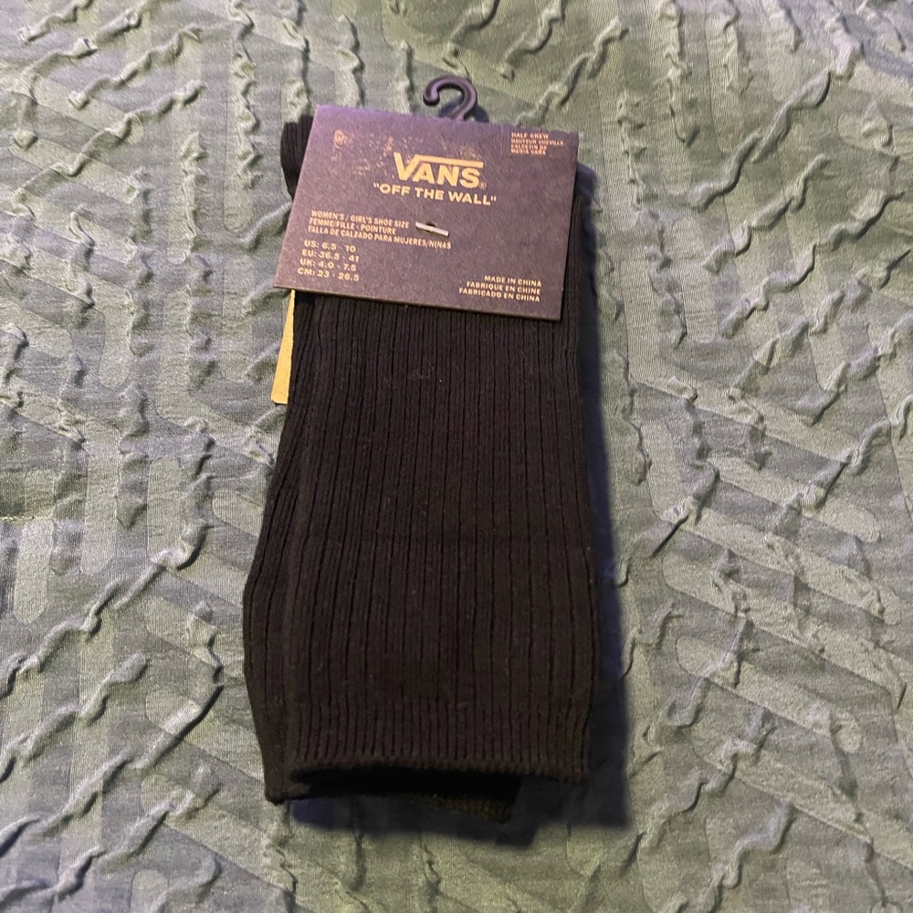 Vans Classic Black Casual Socks